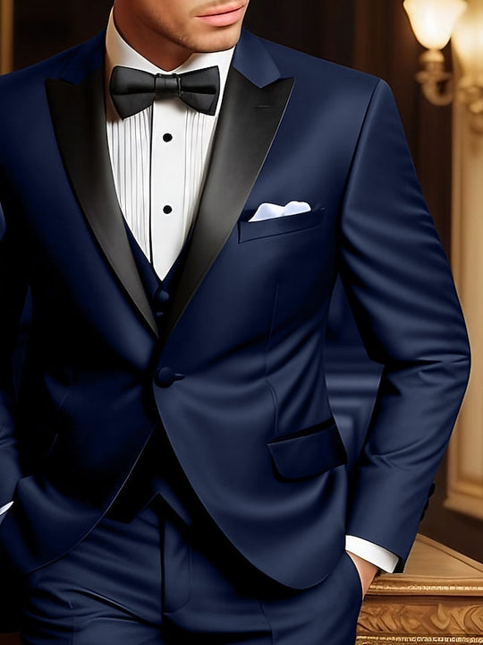 3 Teiliger Hochzeitsanzug Für Herren | Einreihig