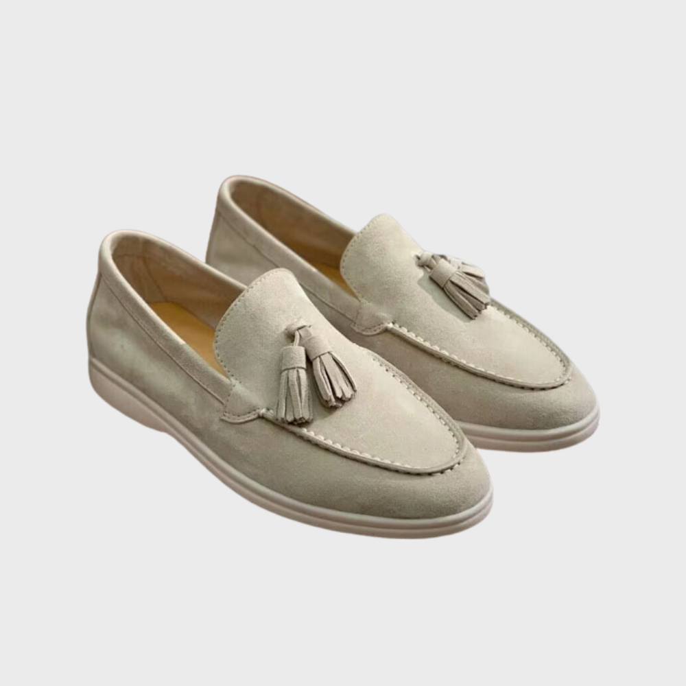 Herren Elegante Hochzeit Gast Quaste Halbschuhe | Schlupf