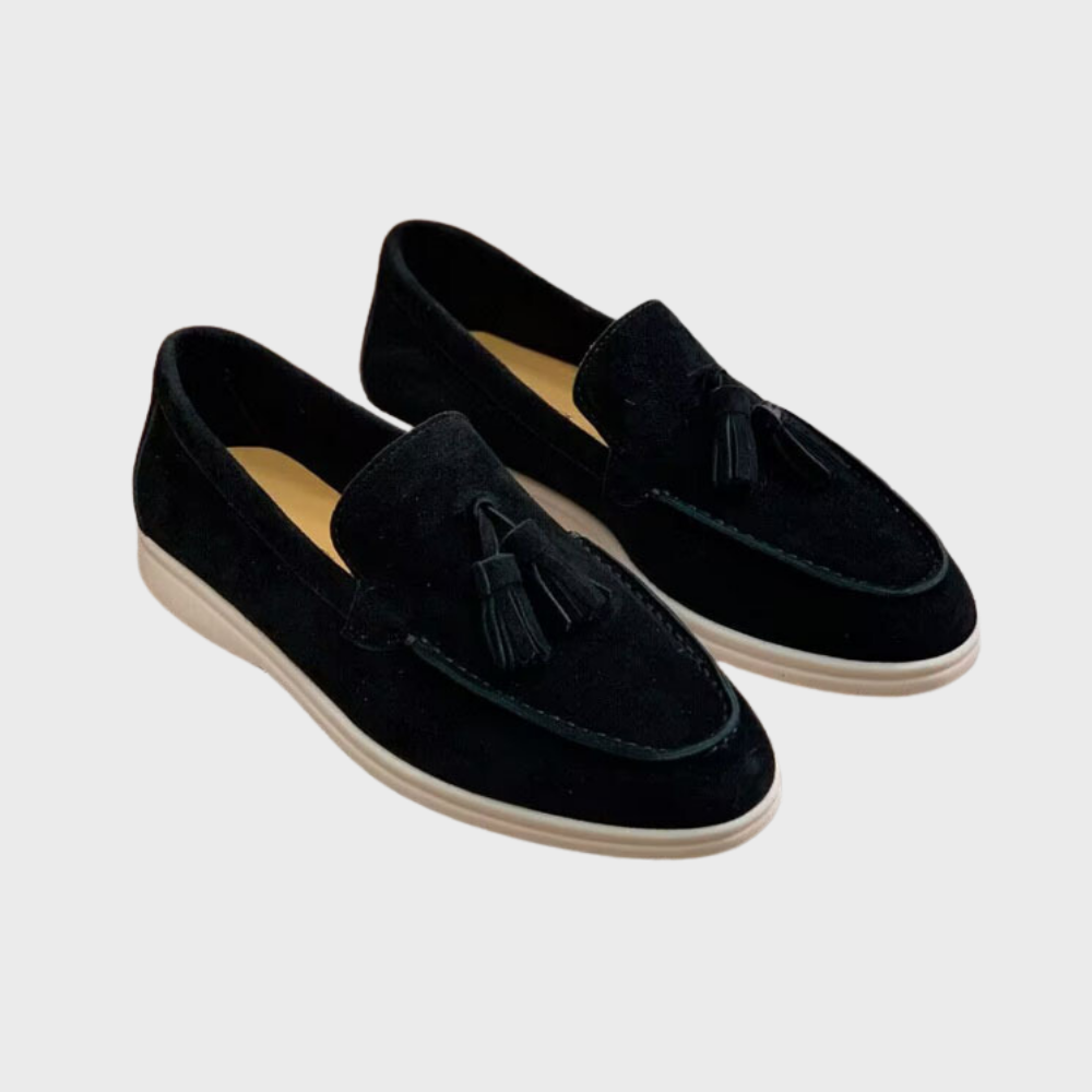 Herren Elegante Hochzeit Gast Quaste Halbschuhe | Schlupf