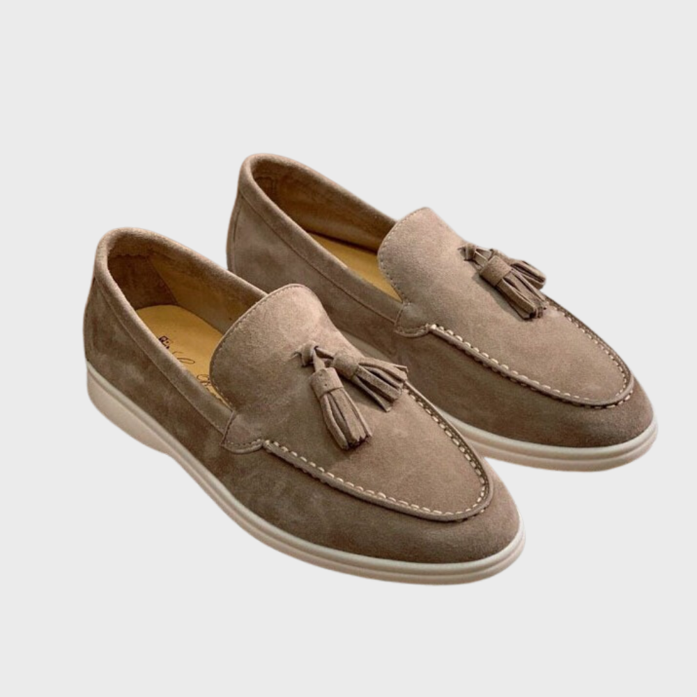 Herren Elegante Hochzeit Gast Quaste Halbschuhe | Schlupf