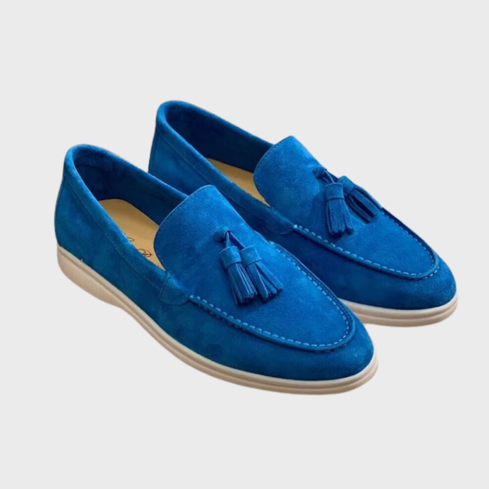 Herren Elegante Hochzeit Gast Quaste Halbschuhe | Schlupf