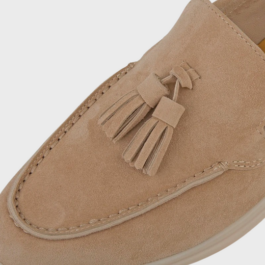 Herren Elegante Hochzeit Gast Quaste Halbschuhe | Schlupf
