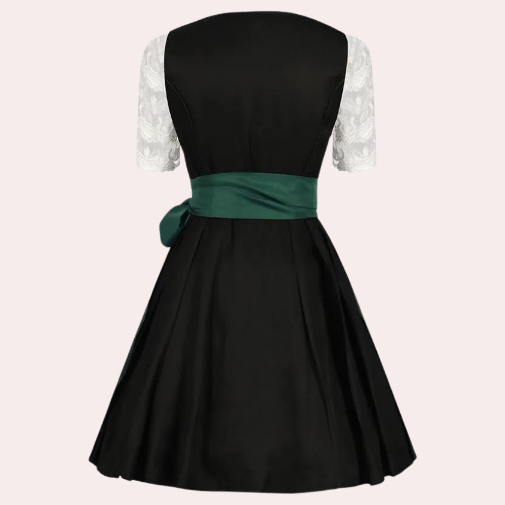 Damen Jahrgang Blumen Oktoberfest Dirndl Kleid | 2025