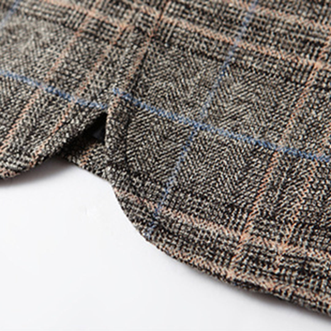 Herren Blazer Im Retro Stil | Kariert