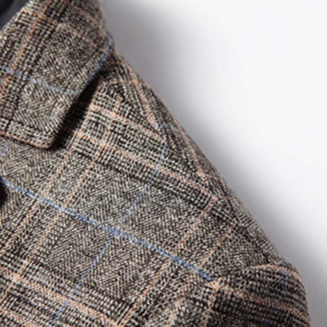 Herren Blazer Im Retro Stil | Kariert