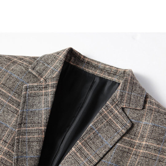Herren Blazer Im Retro Stil | Kariert