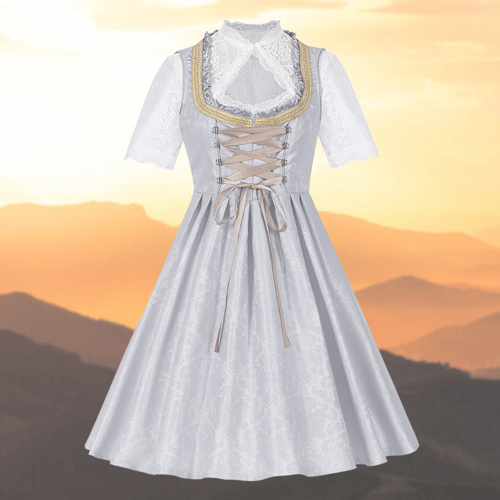 Damen Traditionelles Klassisches Oktoberfest Dirndlkleid | 2025
