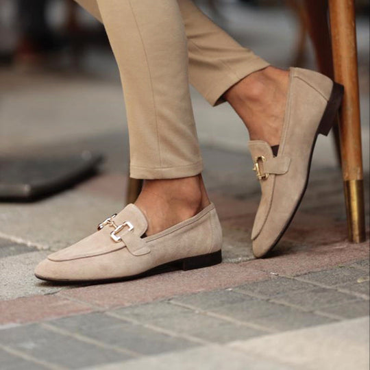 Herren Runde Zehe Schlupf Hochzeitsgast Halbschuhe | Formelle