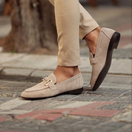 Herren Runde Zehe Schlupf Hochzeitsgast Halbschuhe | Formelle