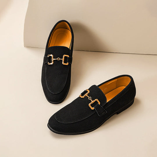 Herren Runde Zehe Schlupf Hochzeitsgast Halbschuhe | Formelle