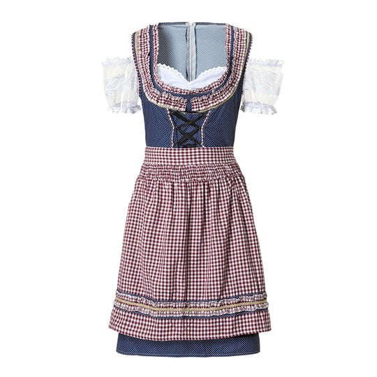 Damen Klassisches Bayerisches Oktoberfest Dirndlkleid | 2025
