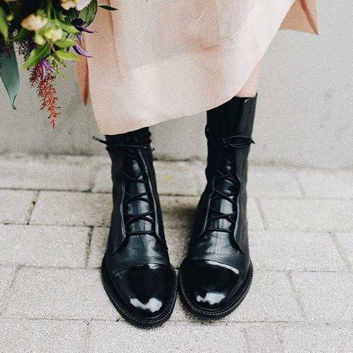 Damen Moderne Schnürstiefel | Stilvoll