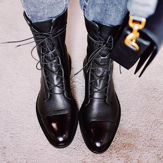 Damen Moderne Schnürstiefel | Stilvoll