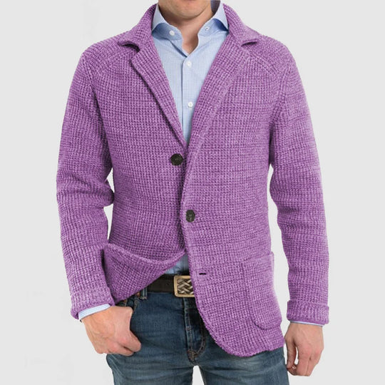 Herren Langarm Blazer | Gestrickt