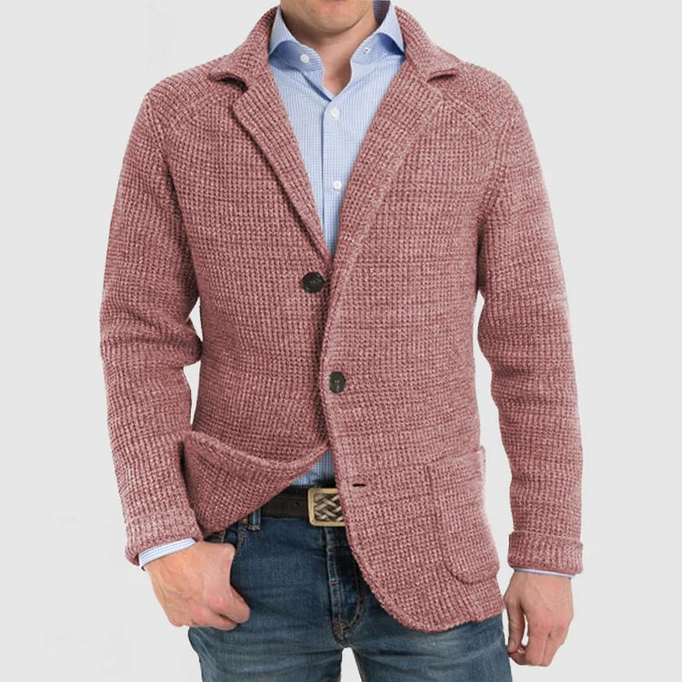 Herren Langarm Blazer | Gestrickt