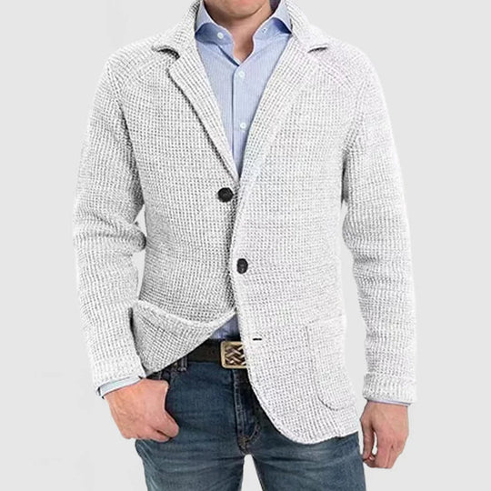 Herren Langarm Blazer | Gestrickt