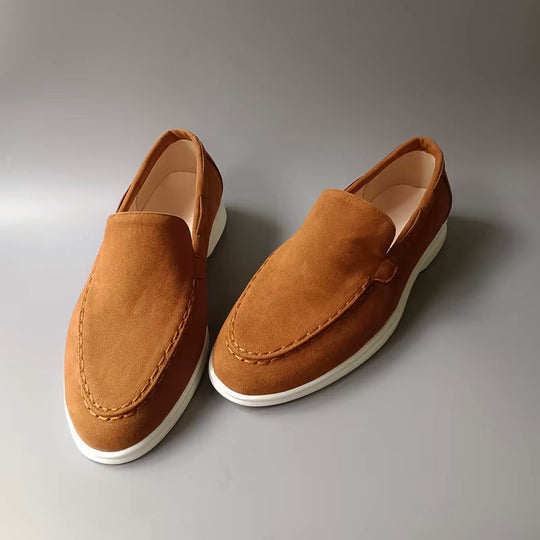 Klassische Weiche Herren Halbschuhe | Bequem