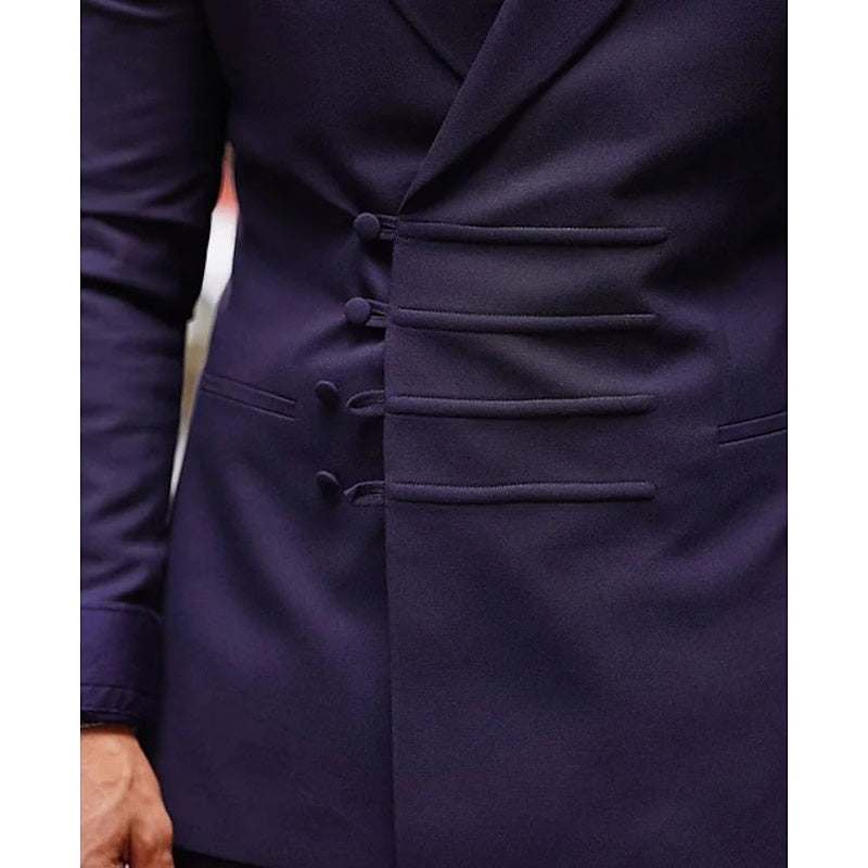 Zweiteiliger Hochzeitsanzug Für Herren | Zweireihig