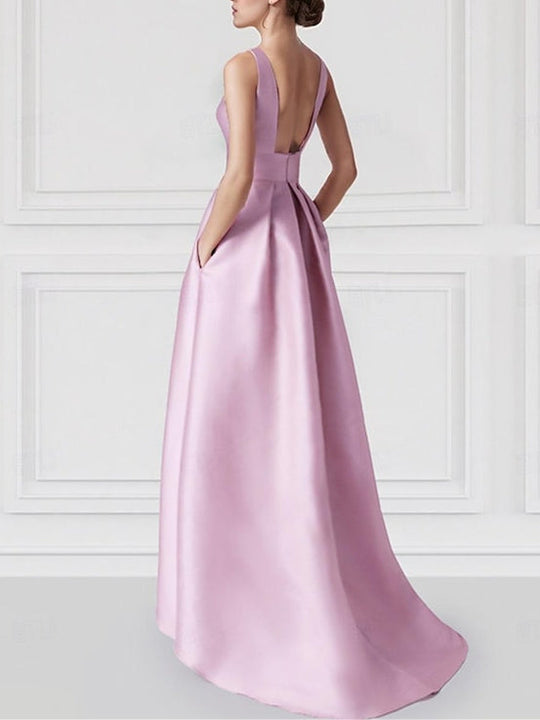 Elegantes Ärmelloses Damen Ballkleid | Maxi