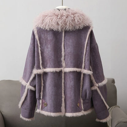 Monroe Verführerische Kunstpelzjacke