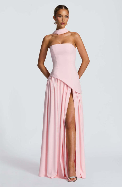 Damen Luxuriöses Fließendes Ballkleid | Maxi