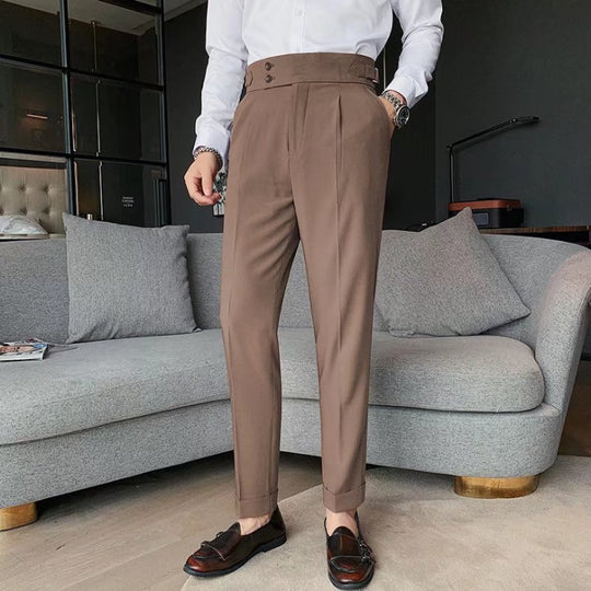 Herren Formelle Hosen | Hohe Taille