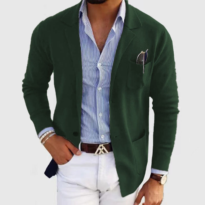 Lässiger Arbeitsblazer für Herren | Kragen