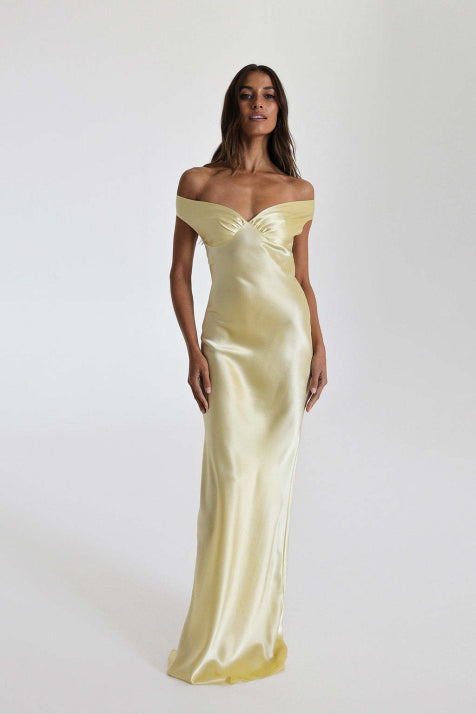 Elegantes Ballkleid Mit Kurzen Ärmeln Für Damen | Maxi