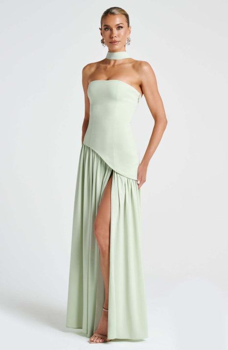 Damen Luxuriöses Fließendes Ballkleid | Maxi