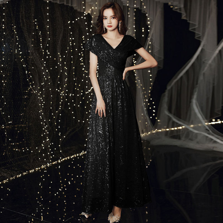 Damen Wickelkleid Mit Schulterfreiem Ausschnitt | Maxi