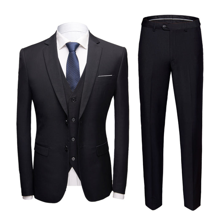 Dreiteiliger Anzug für Herren | Business-Kleidung
