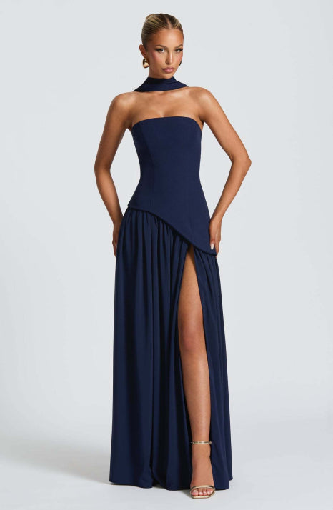 Damen Luxuriöses Fließendes Ballkleid | Maxi