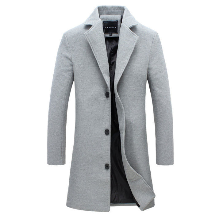Warmer Und Bequemer Trenchcoat Für Herren | Winter