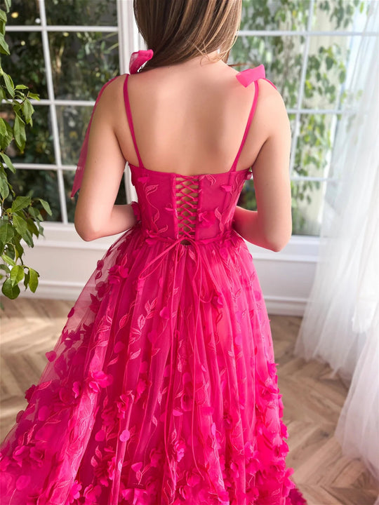 Elegantes Geblümtes Ballkleid Für Damen | Maxi