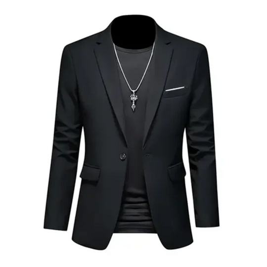 Herren Langarm Blazer Im Klassischen Stil | Moderne