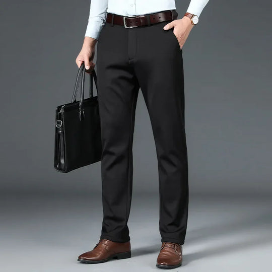Herren Klassiker Passform Hose | Business Lässig