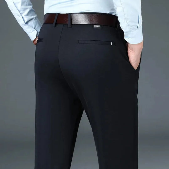 Herren Klassiker Passform Hose | Business Lässig