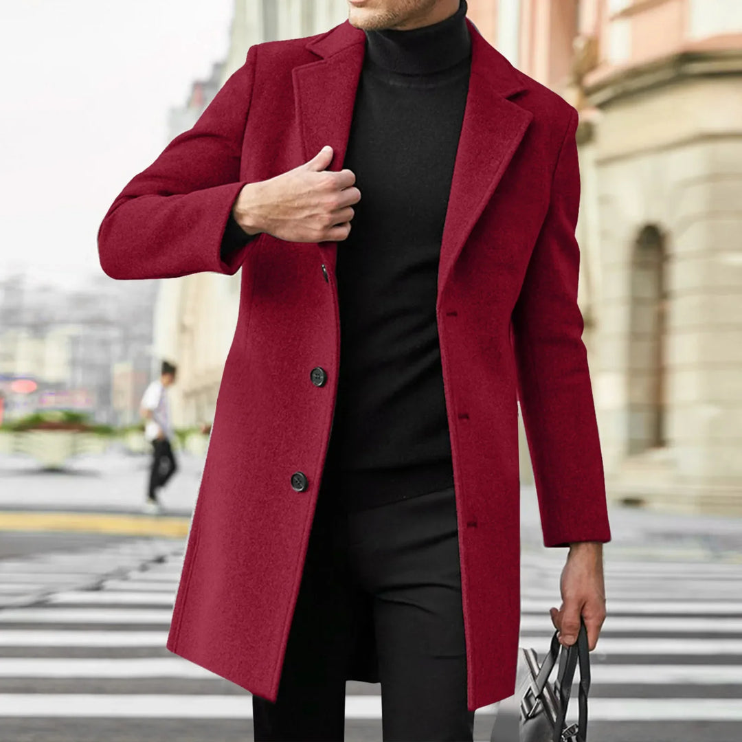 Warmer Und Bequemer Trenchcoat Für Herren | Winter