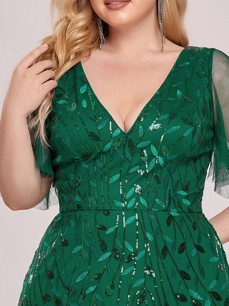 Abendkleid in Übergröße für Damen | Maxi