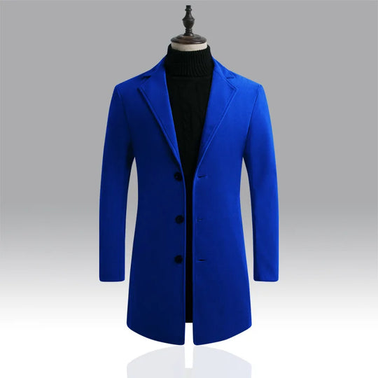 Herren Winter Freizeit Trenchcoat | Warme