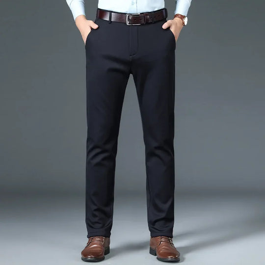 Herren Klassiker Passform Hose | Business Lässig