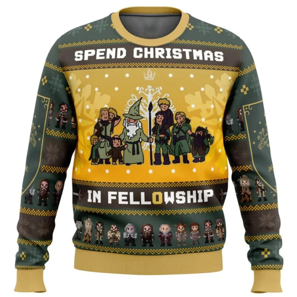 Weihnachtspullover Herren aus Strick | Warme