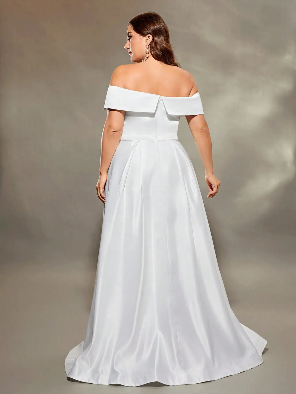 Brautjungfernkleid mit Neckholder für Damen | Maxi