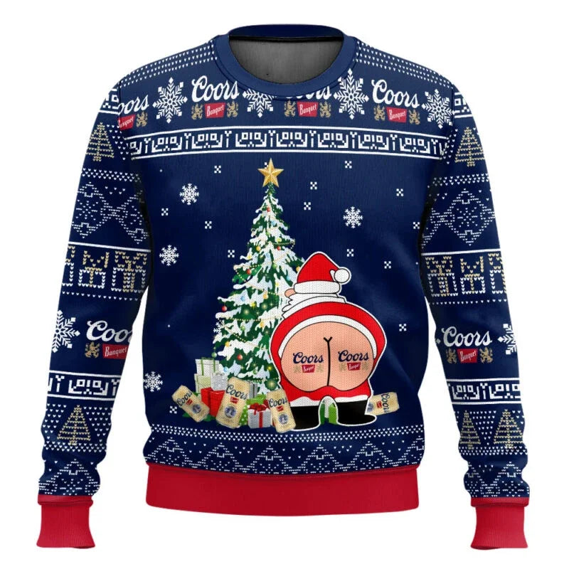Lustiger Party Unisex Ugly Xmas Pullover | Rundhals