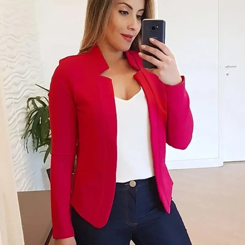 Lässiger Blazer für Damen | Langarm