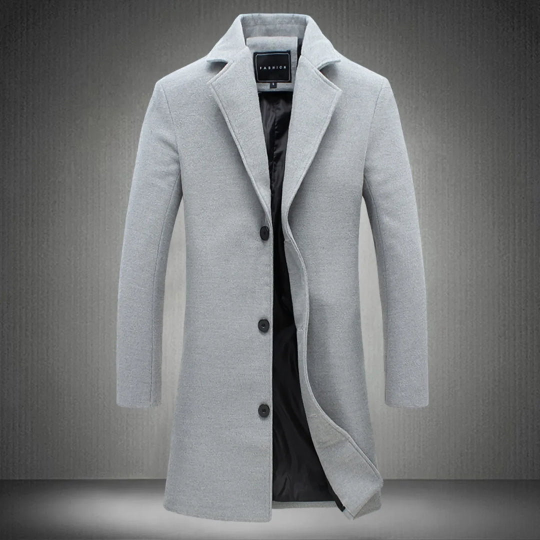 Warmer Und Bequemer Trenchcoat Für Herren | Winter