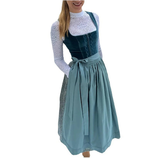 Damen Eleganter Ausgestellt Oktoberfest Dirndlkleid | 2025