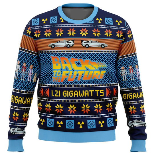 Retro Weihnachtspullover Herren | Rundhals