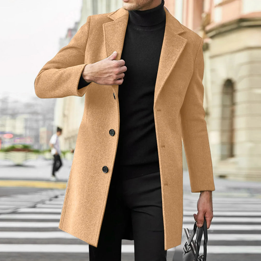 Warmer Und Bequemer Trenchcoat Für Herren | Winter