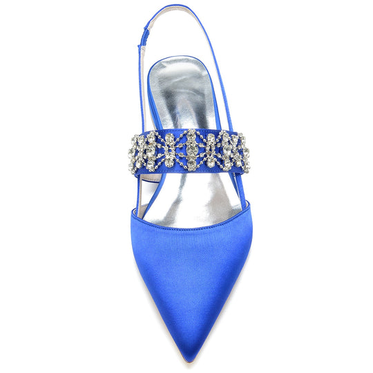 Damen Elegante Slingback Hochzeit Gast Absätze | Gespitzte Zehe